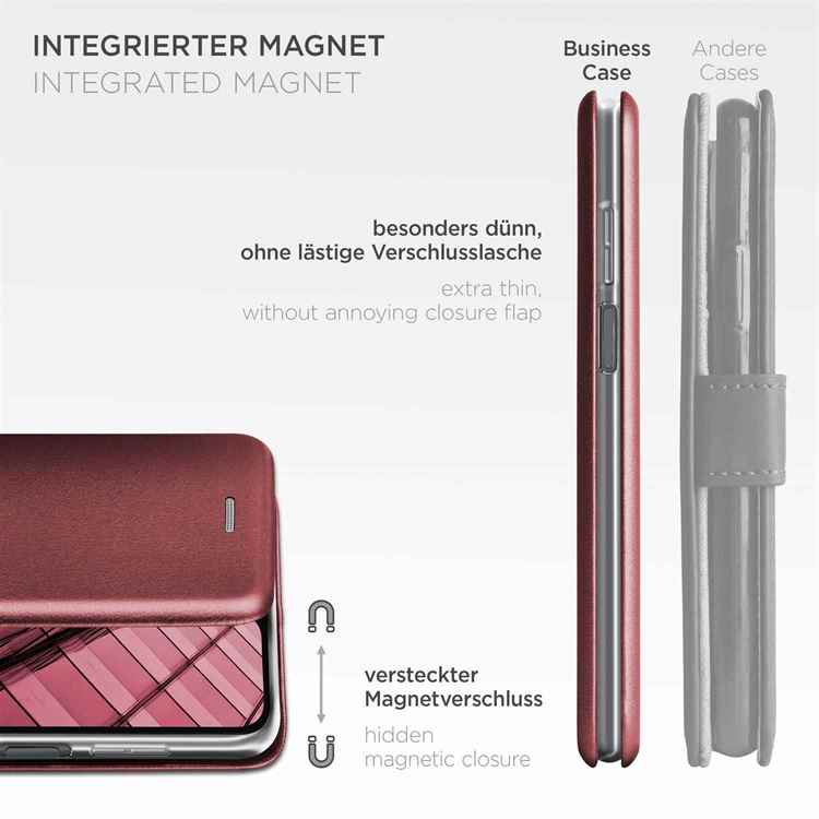 ONEFLOW Business Case Samsung Galaxy A13 5G Handytasche mit Kartenfach – Weiteres Produktbild 5