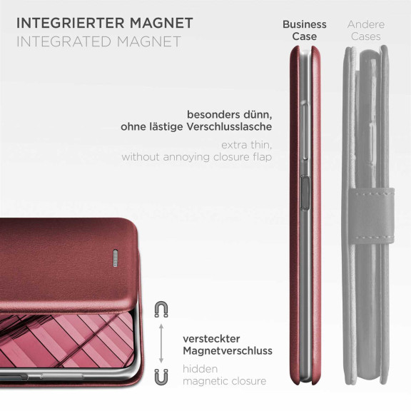 ONEFLOW Business Case Samsung Galaxy A13 (4G) Handytasche mit Kartenfach – Weiteres Produktbild 6