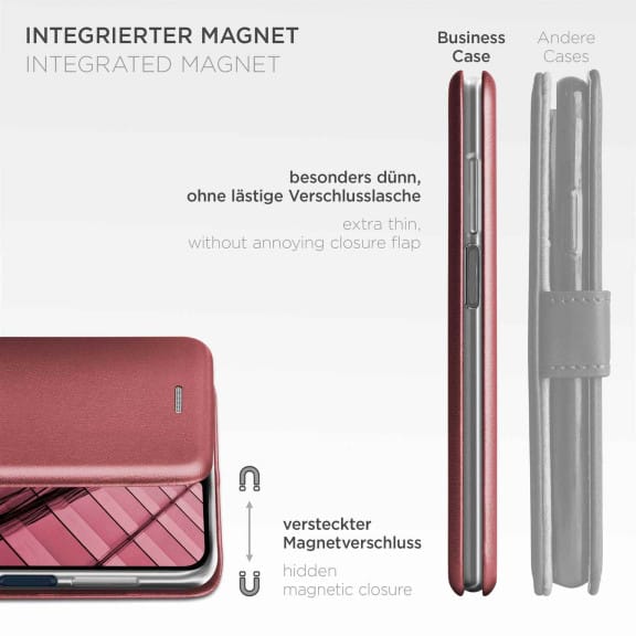 ONEFLOW Business Case Samsung Galaxy A16 (4G) Handytasche mit Kartenfach – Weiteres Produktbild 6 ONEFLOW Business Case Samsung Galaxy A16 (4G) Handytasche mit Kartenfach – Weiteres Produktbild 6