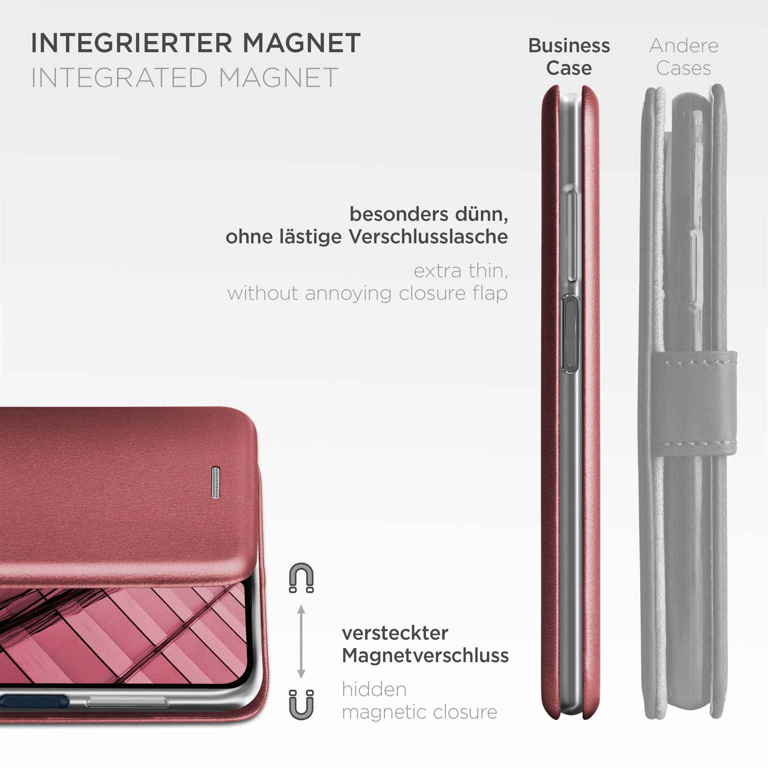 ONEFLOW Business Case Samsung Galaxy A16 5G Handytasche mit Kartenfach – Weiteres Produktbild 6 ONEFLOW Business Case Samsung Galaxy A16 5G Handytasche mit Kartenfach – Weiteres Produktbild 6