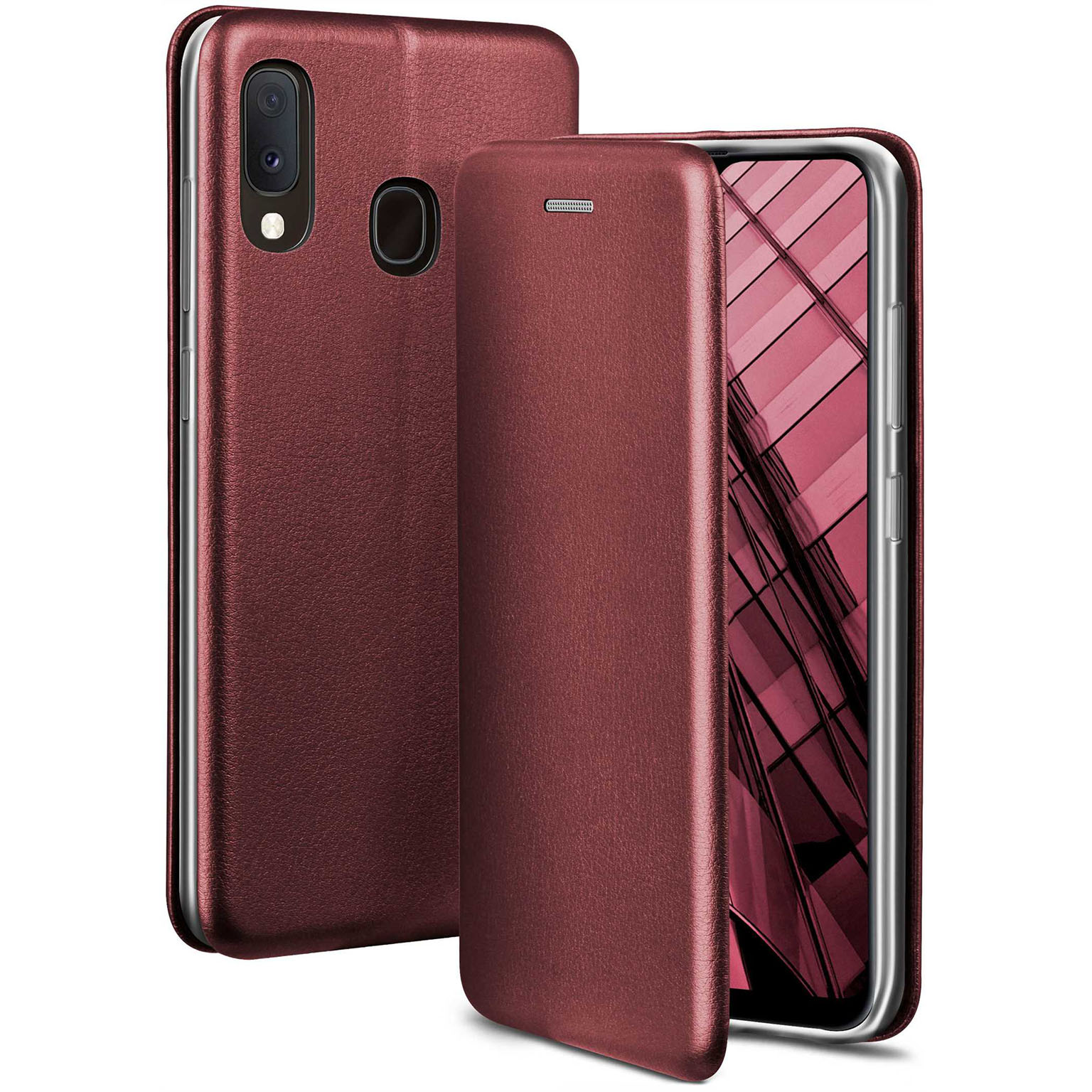 ONEFLOW Business Case Samsung Galaxy A20e Handytasche mit Kartenfach – undefined