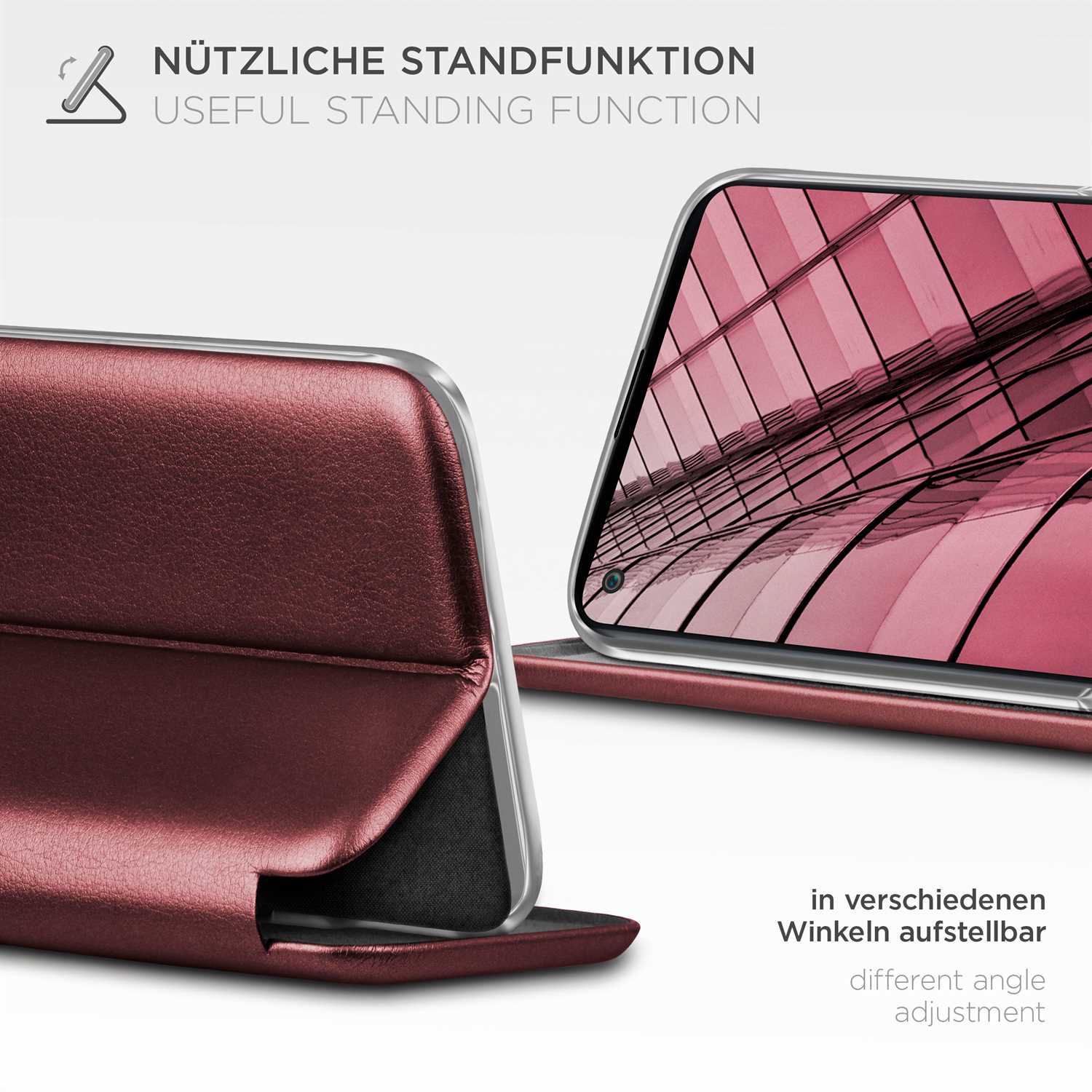 ONEFLOW Business Case Samsung Galaxy A21s Handytasche mit Kartenfach – Weiteres Produktbild 1
