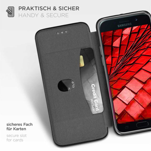 ONEFLOW Business Case Samsung Galaxy A3 (2017) Handytasche mit Kartenfach – Weiteres Produktbild 3 ONEFLOW Business Case Samsung Galaxy A3 (2017) Handytasche mit Kartenfach – Weiteres Produktbild 3