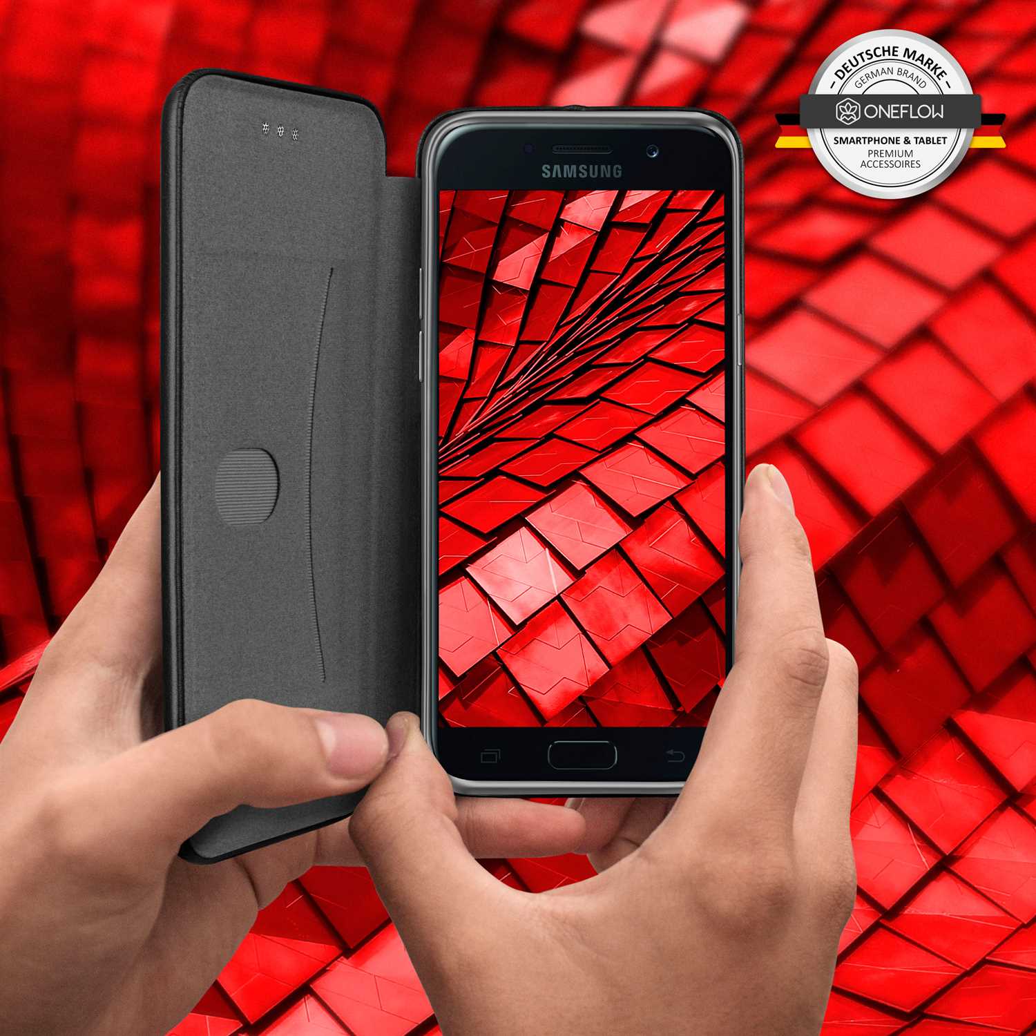 ONEFLOW Business Case Samsung Galaxy A3 (2017) Handytasche mit Kartenfach – Weiteres Produktbild 7 ONEFLOW Business Case Samsung Galaxy A3 (2017) Handytasche mit Kartenfach – Weiteres Produktbild 7