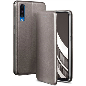 ONEFLOW ONEFLOW Business Case Samsung Galaxy A30s Handytasche mit Kartenfach – Skyscraper - Grey
