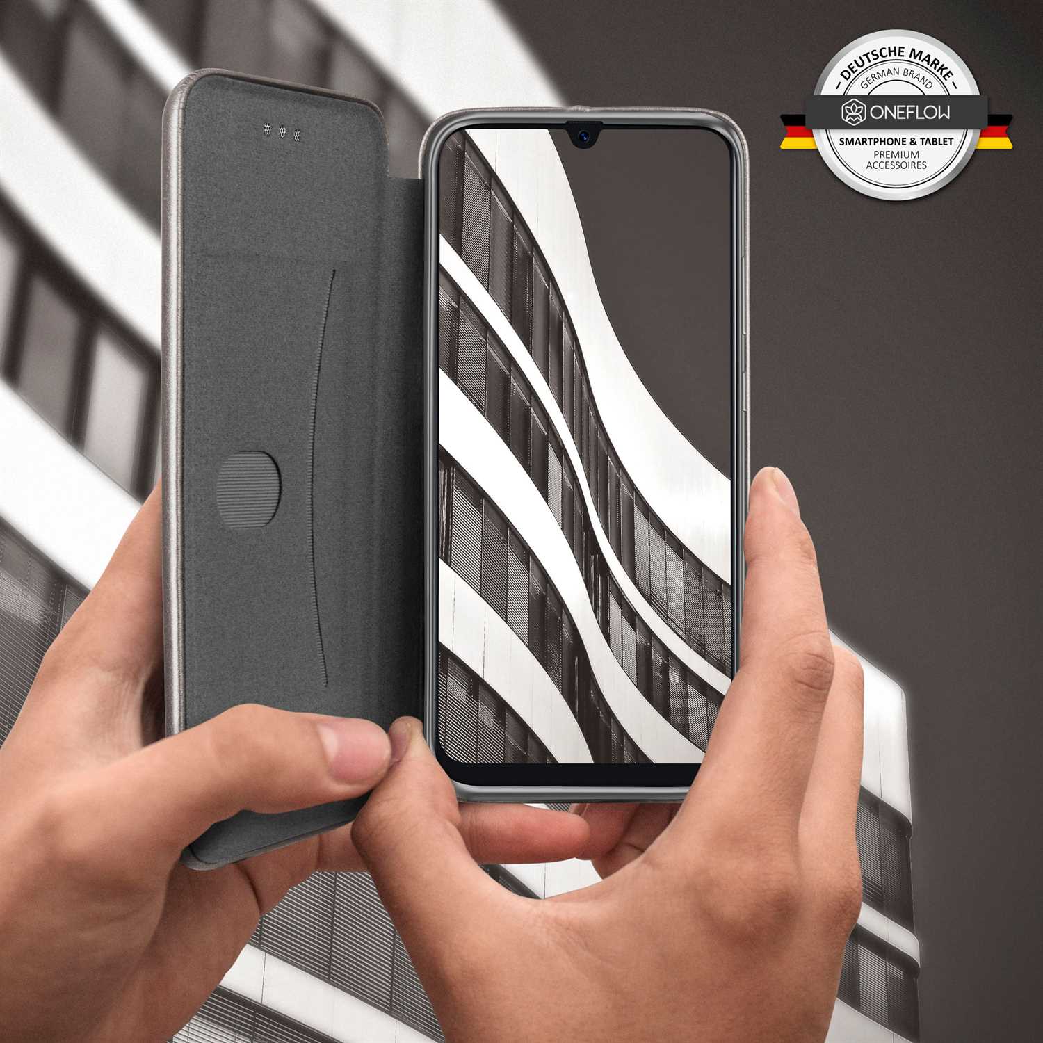 ONEFLOW Business Case Samsung Galaxy A30s Handytasche mit Kartenfach – Weiteres Produktbild 7 ONEFLOW Business Case Samsung Galaxy A30s Handytasche mit Kartenfach – Weiteres Produktbild 7