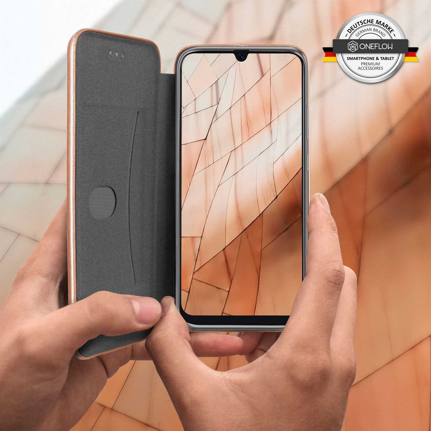 ONEFLOW Business Case Samsung Galaxy A30s Handytasche mit Kartenfach – Weiteres Produktbild 7