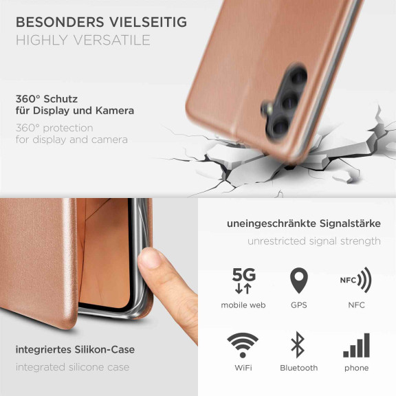 ONEFLOW Business Case Samsung Galaxy A34 5G Handytasche mit Kartenfach – Weiteres Produktbild 4