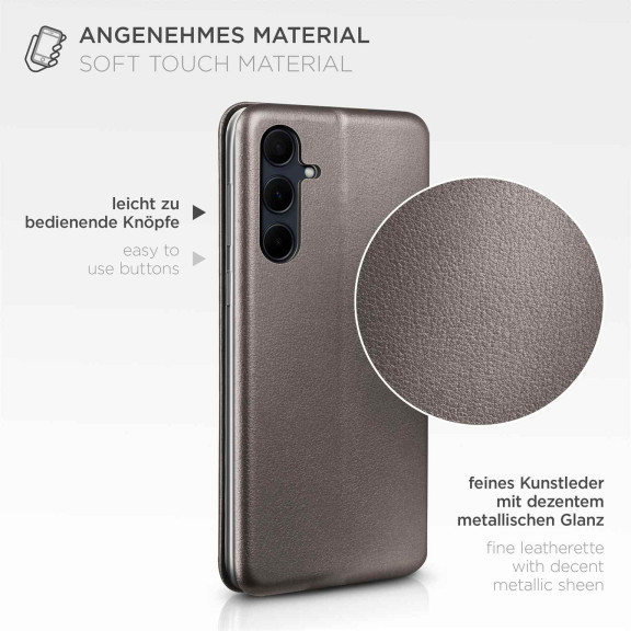 ONEFLOW Business Case Samsung Galaxy A35 5G Handytasche mit Kartenfach – Weiteres Produktbild 5