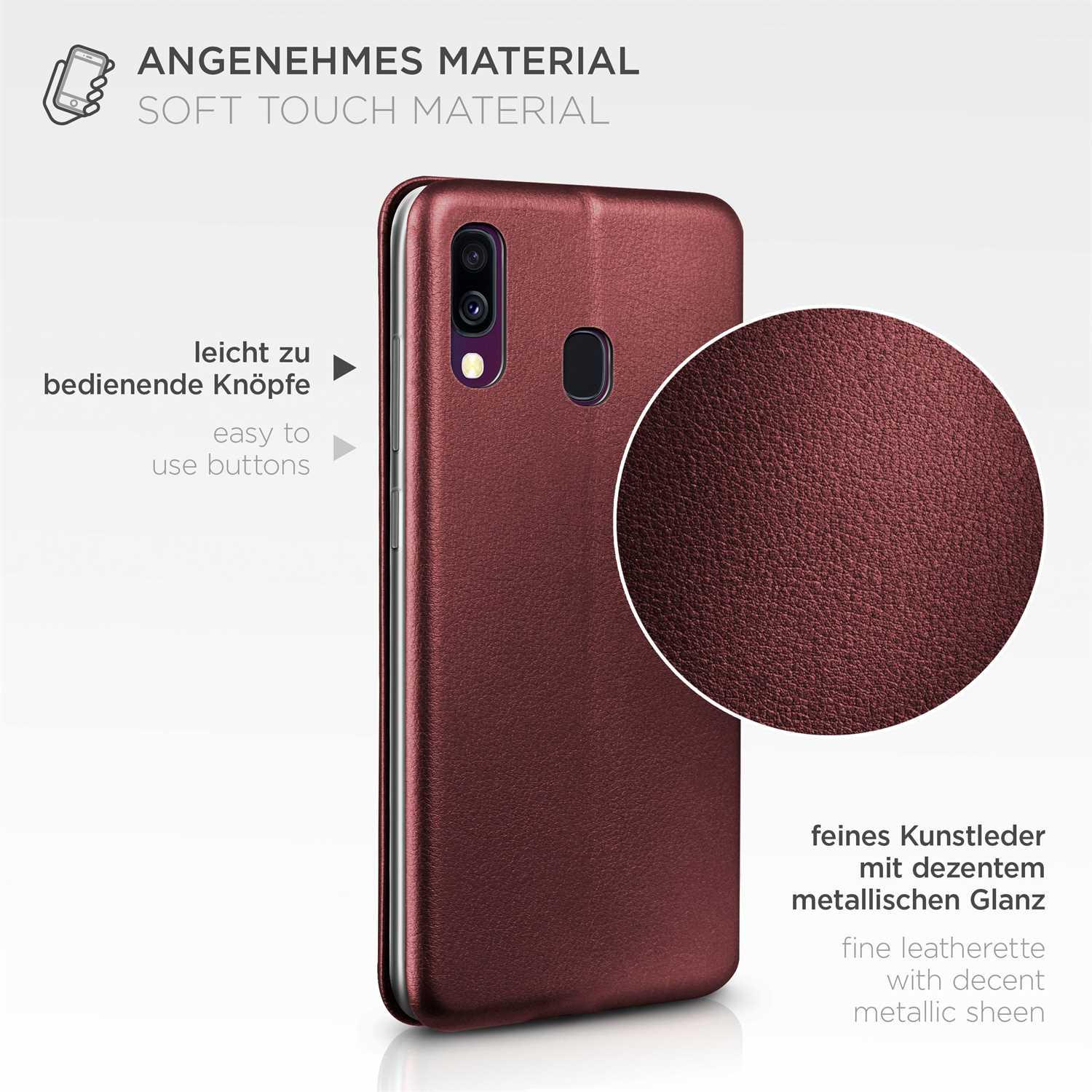 ONEFLOW Business Case Samsung Galaxy A40 Handytasche mit Kartenfach – Weiteres Produktbild 5 ONEFLOW Business Case Samsung Galaxy A40 Handytasche mit Kartenfach – Weiteres Produktbild 5