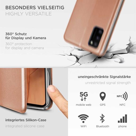ONEFLOW Business Case Samsung Galaxy A41 Handytasche mit Kartenfach – Weiteres Produktbild 4 ONEFLOW Business Case Samsung Galaxy A41 Handytasche mit Kartenfach – Weiteres Produktbild 4
