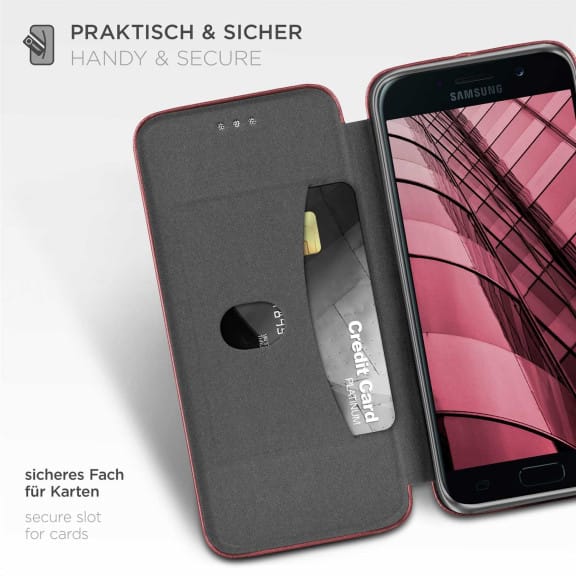 ONEFLOW Business Case Samsung Galaxy A5 (2017) Handytasche mit Kartenfach – Weiteres Produktbild 3 ONEFLOW Business Case Samsung Galaxy A5 (2017) Handytasche mit Kartenfach – Weiteres Produktbild 3