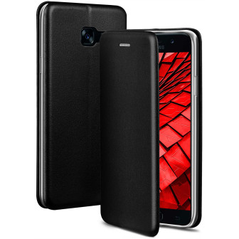 ONEFLOW ONEFLOW Business Case Samsung Galaxy A5 (2017) Handytasche mit Kartenfach – Tuxedo - Black