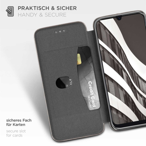 ONEFLOW Business Case Samsung Galaxy A50 Handytasche mit Kartenfach – Weiteres Produktbild 3