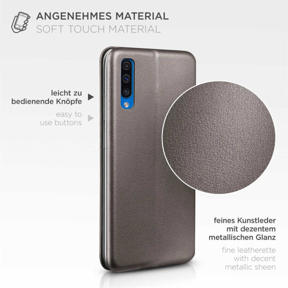 ONEFLOW Business Case Samsung Galaxy A50 Handytasche mit Kartenfach – Weiteres Produktbild 5
