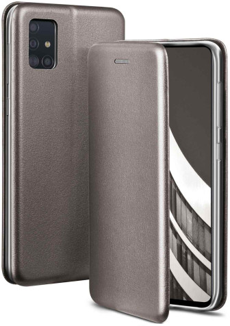 ONEFLOW ONEFLOW Business Case Samsung Galaxy A51 Handytasche mit Kartenfach – Skyscraper - Grey