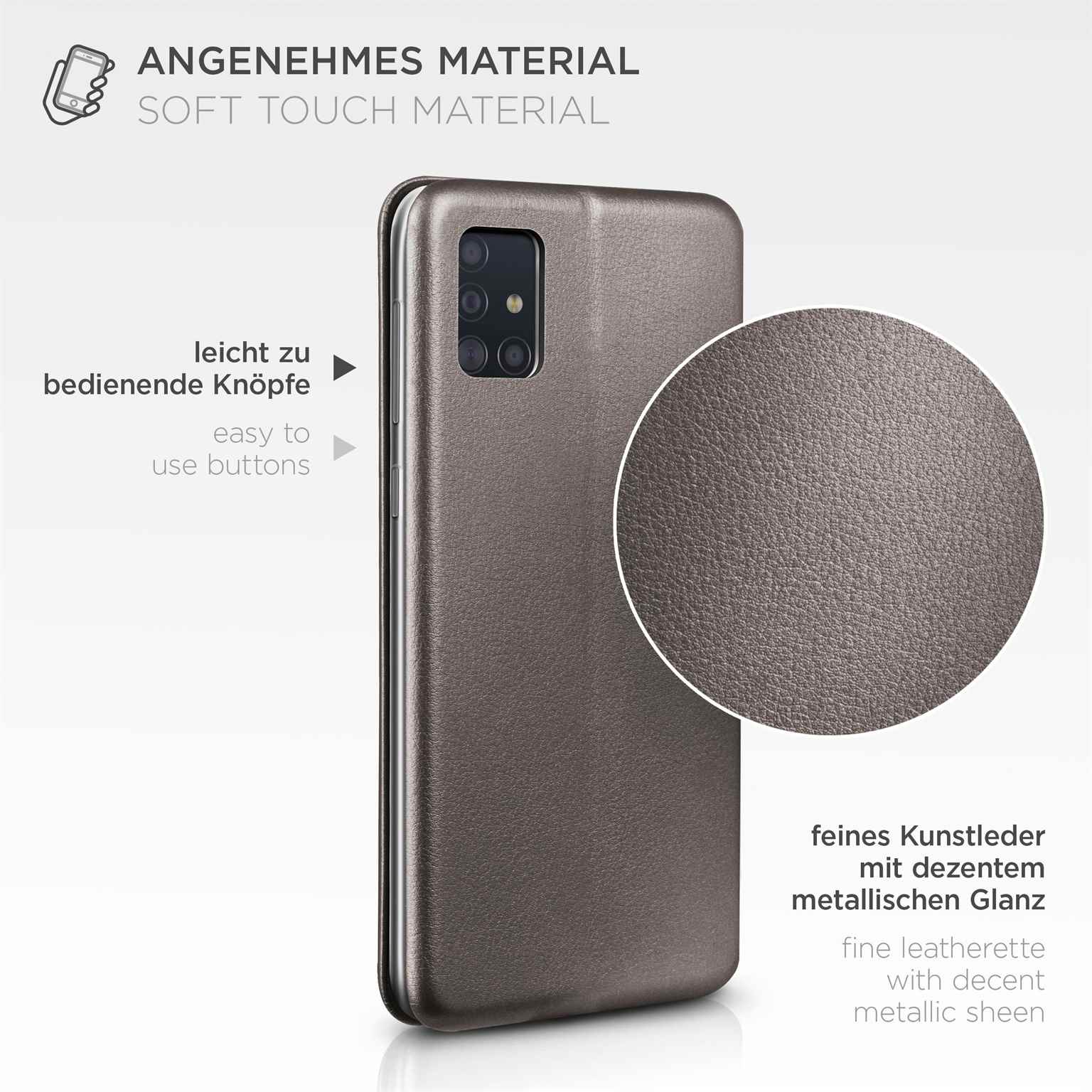 ONEFLOW Business Case Samsung Galaxy A51 Handytasche mit Kartenfach – Weiteres Produktbild 5