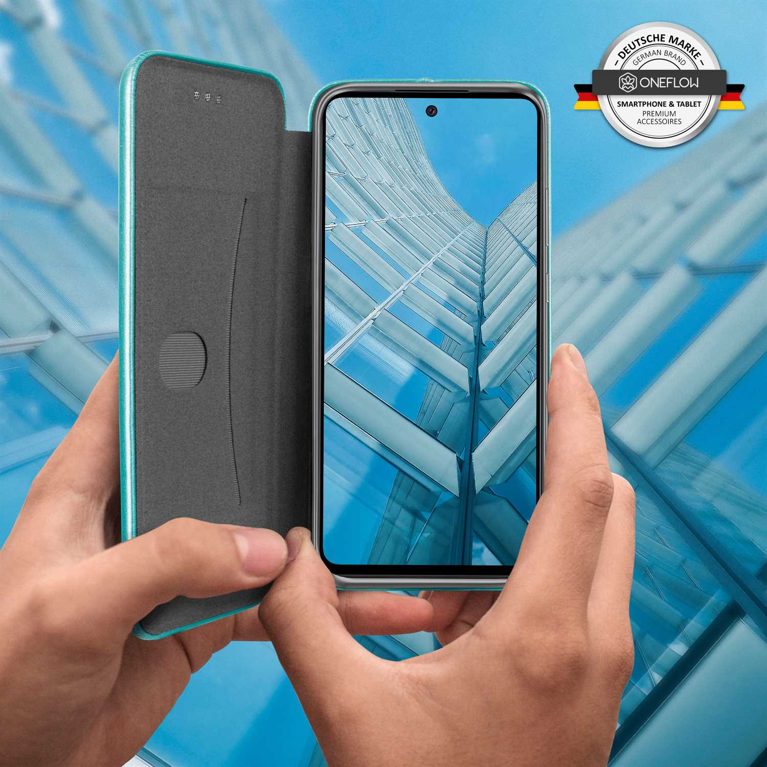 ONEFLOW Business Case Samsung Galaxy A52 5G Handytasche mit Kartenfach – Weiteres Produktbild 6