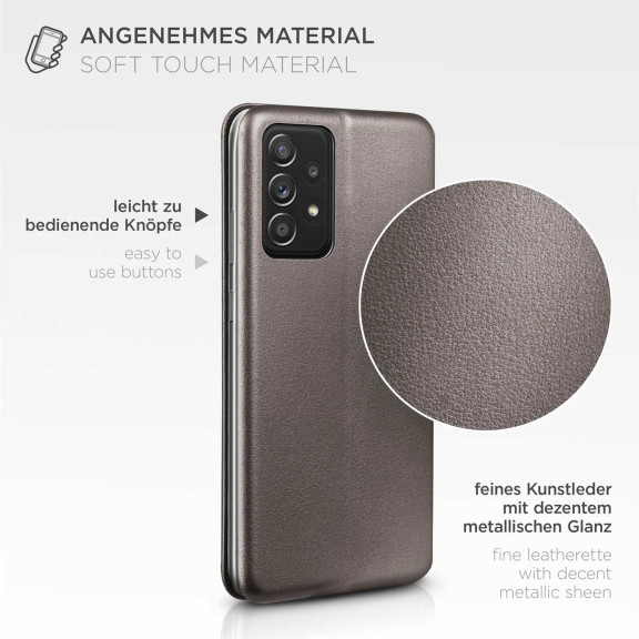 ONEFLOW Business Case Samsung Galaxy A52 5G Handytasche mit Kartenfach – Weiteres Produktbild 5