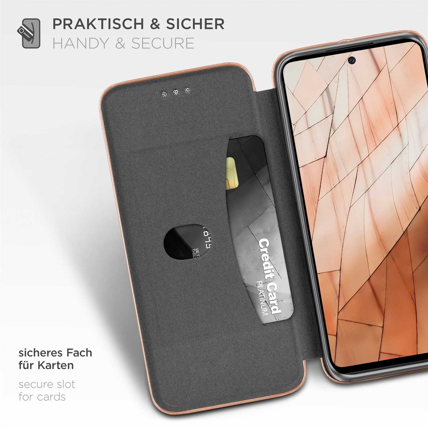 ONEFLOW Business Case Samsung Galaxy A52 5G Handytasche mit Kartenfach – Weiteres Produktbild 2