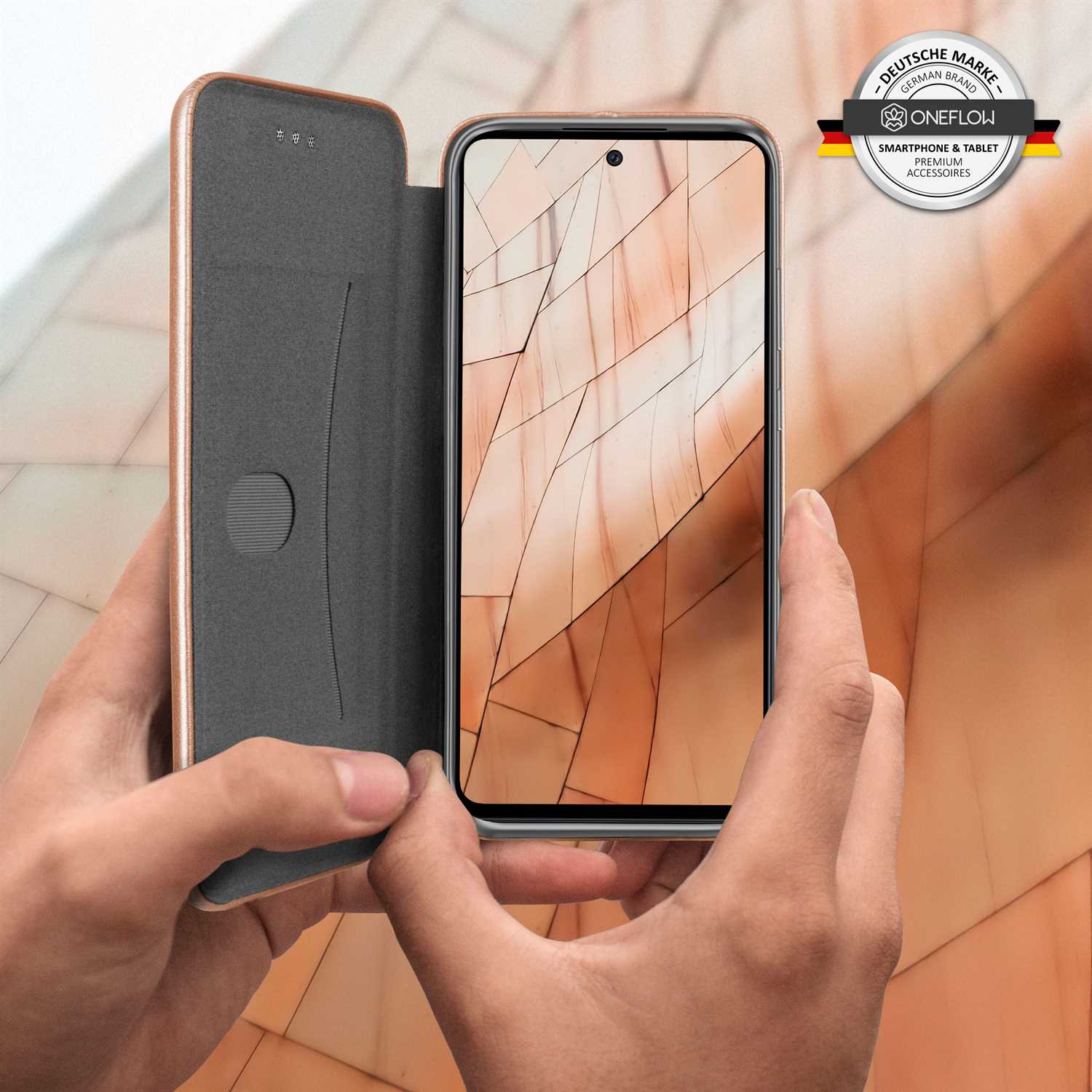 ONEFLOW Business Case Samsung Galaxy A52 5G Handytasche mit Kartenfach – Weiteres Produktbild 6