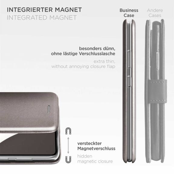 ONEFLOW Business Case Samsung Galaxy A52 Handytasche mit Kartenfach – Weiteres Produktbild 6 ONEFLOW Business Case Samsung Galaxy A52 Handytasche mit Kartenfach – Weiteres Produktbild 6