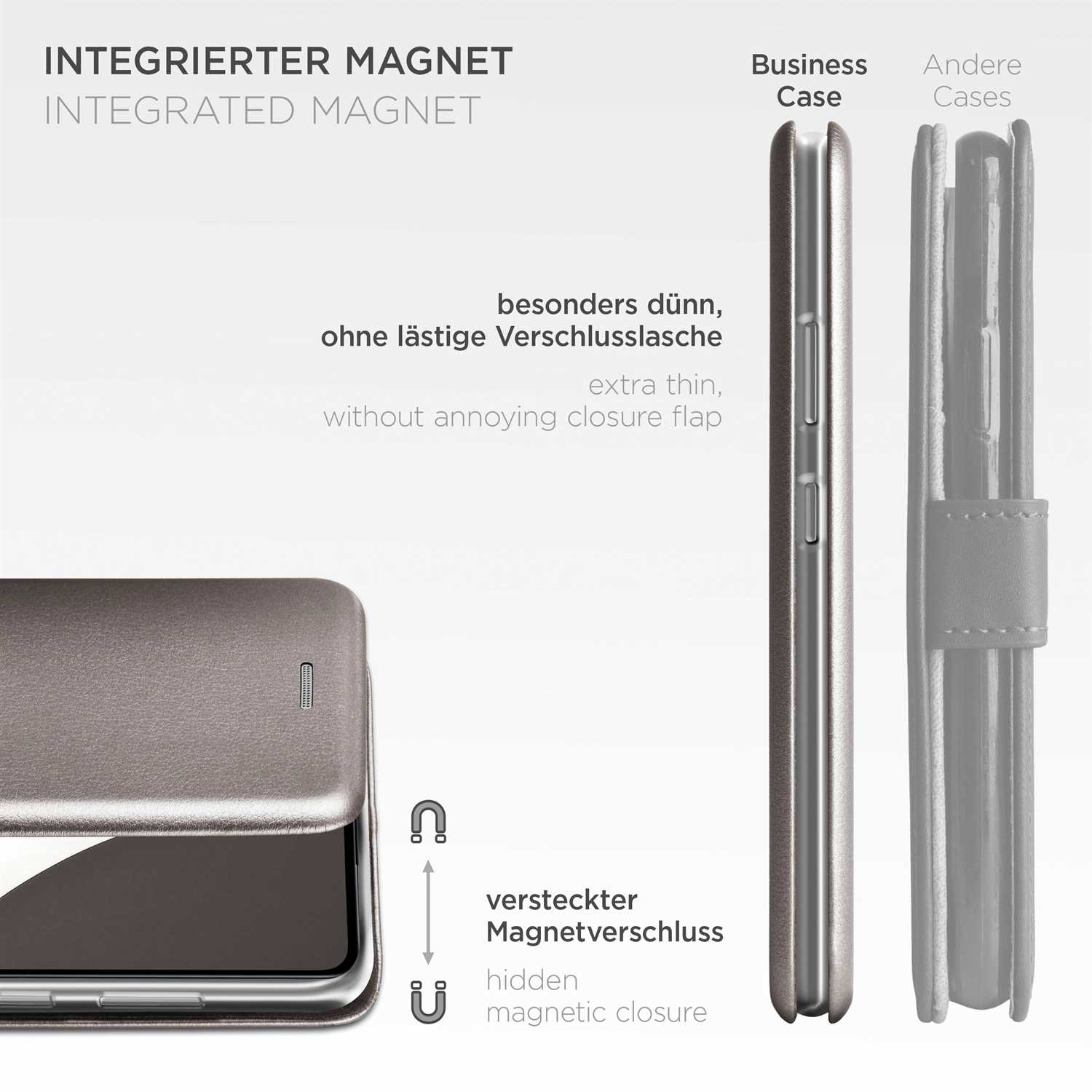 ONEFLOW Business Case Samsung Galaxy A52 Handytasche mit Kartenfach – Weiteres Produktbild 6 ONEFLOW Business Case Samsung Galaxy A52 Handytasche mit Kartenfach – Weiteres Produktbild 6