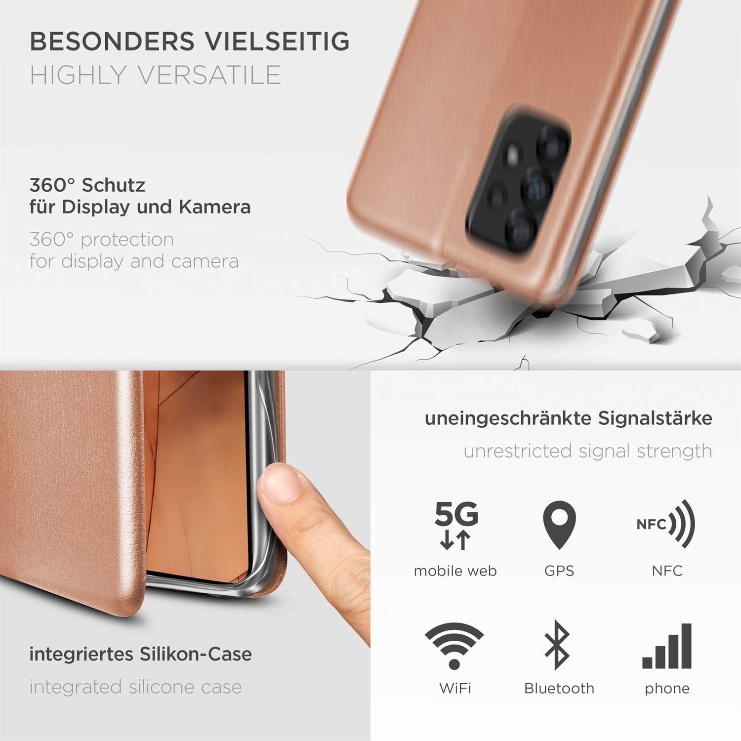 ONEFLOW Business Case Samsung Galaxy A53 5G Handytasche mit Kartenfach – Weiteres Produktbild 4 ONEFLOW Business Case Samsung Galaxy A53 5G Handytasche mit Kartenfach – Weiteres Produktbild 4