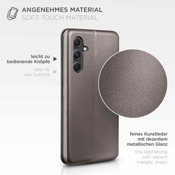 ONEFLOW Business Case Samsung Galaxy A54 5G Handytasche mit Kartenfach – Weiteres Produktbild 5 ONEFLOW Business Case Samsung Galaxy A54 5G Handytasche mit Kartenfach – Weiteres Produktbild 5