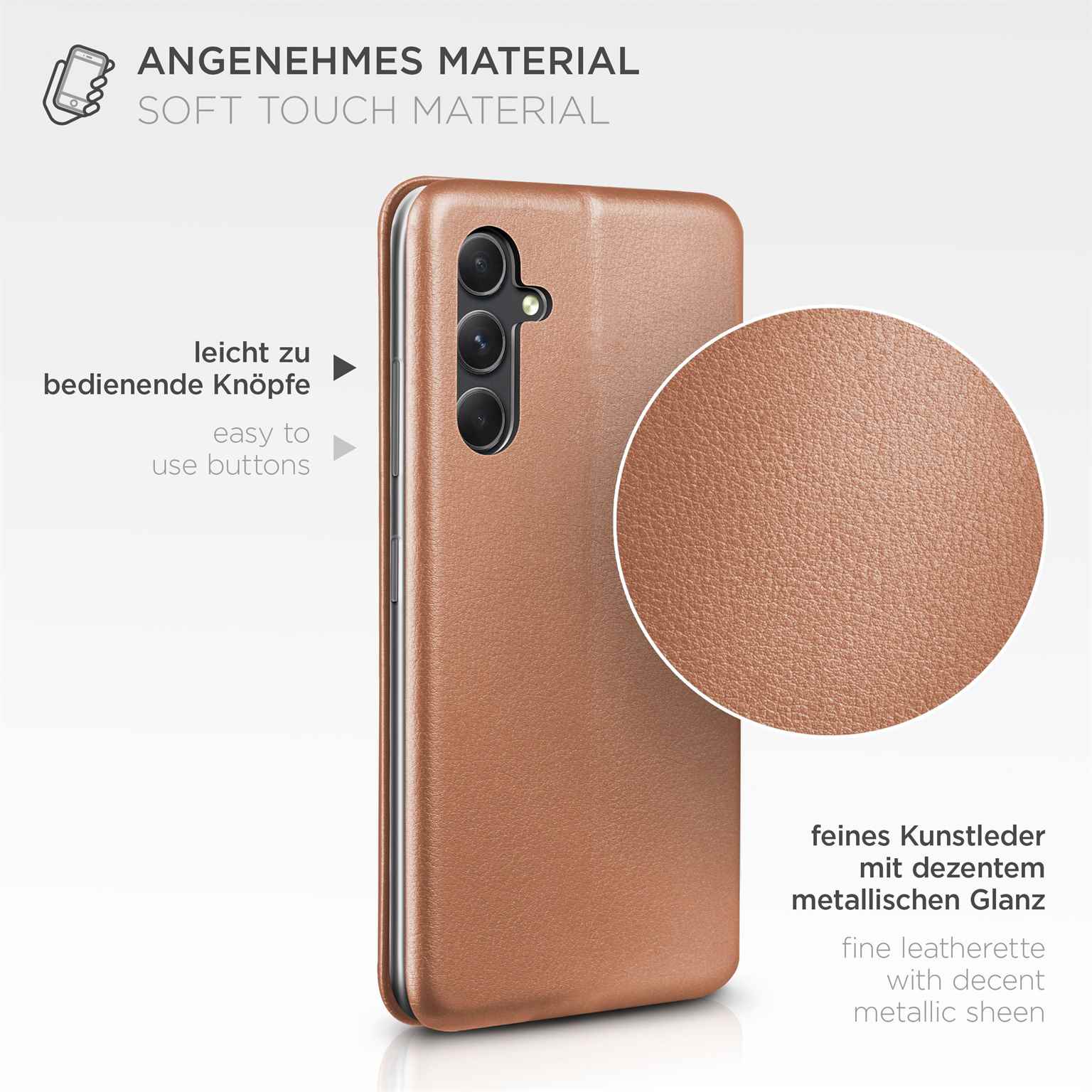 ONEFLOW Business Case Samsung Galaxy A54 5G Handytasche mit Kartenfach – Weiteres Produktbild 5 ONEFLOW Business Case Samsung Galaxy A54 5G Handytasche mit Kartenfach – Weiteres Produktbild 5