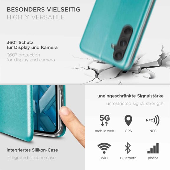 ONEFLOW Business Case Samsung Galaxy A55 5G Handytasche mit Kartenfach – Weiteres Produktbild 4 ONEFLOW Business Case Samsung Galaxy A55 5G Handytasche mit Kartenfach – Weiteres Produktbild 4