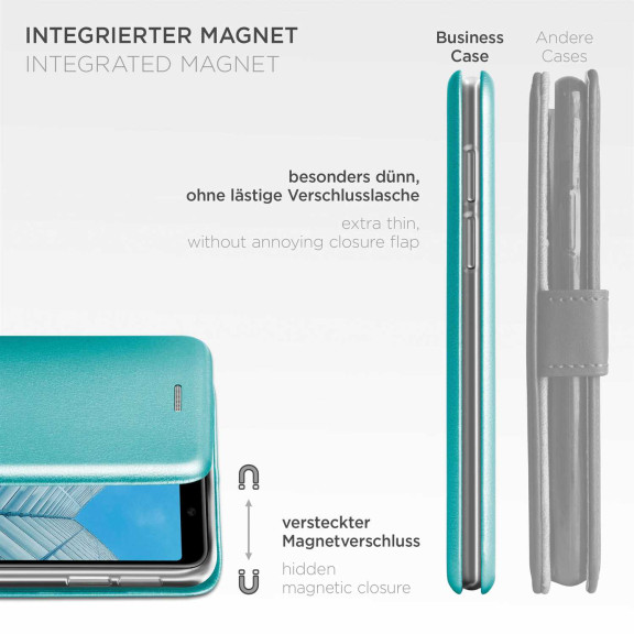 ONEFLOW Business Case Samsung Galaxy A7 (2018) Handytasche mit Kartenfach – Weiteres Produktbild 6 ONEFLOW Business Case Samsung Galaxy A7 (2018) Handytasche mit Kartenfach – Weiteres Produktbild 6