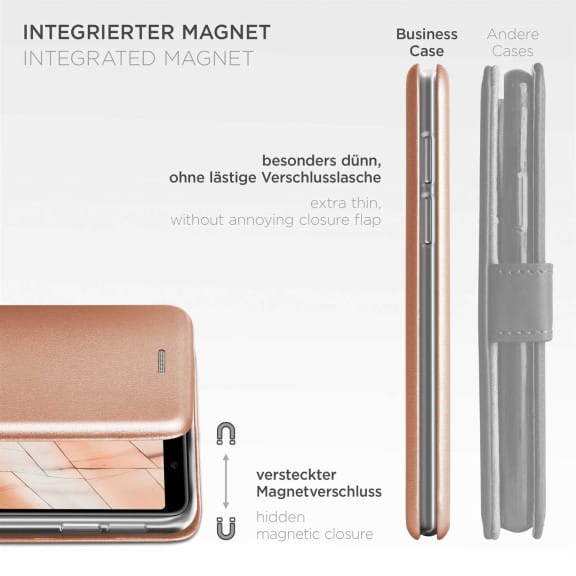 ONEFLOW Business Case Samsung Galaxy A7 (2018) Handytasche mit Kartenfach – Weiteres Produktbild 6 ONEFLOW Business Case Samsung Galaxy A7 (2018) Handytasche mit Kartenfach – Weiteres Produktbild 6