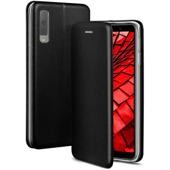 ONEFLOW Business Case Samsung Galaxy A7 (2018) Handytasche mit Kartenfach – Tuxedo - Black ONEFLOW Business Case Samsung Galaxy A7 (2018) Handytasche mit Kartenfach – Tuxedo - Black