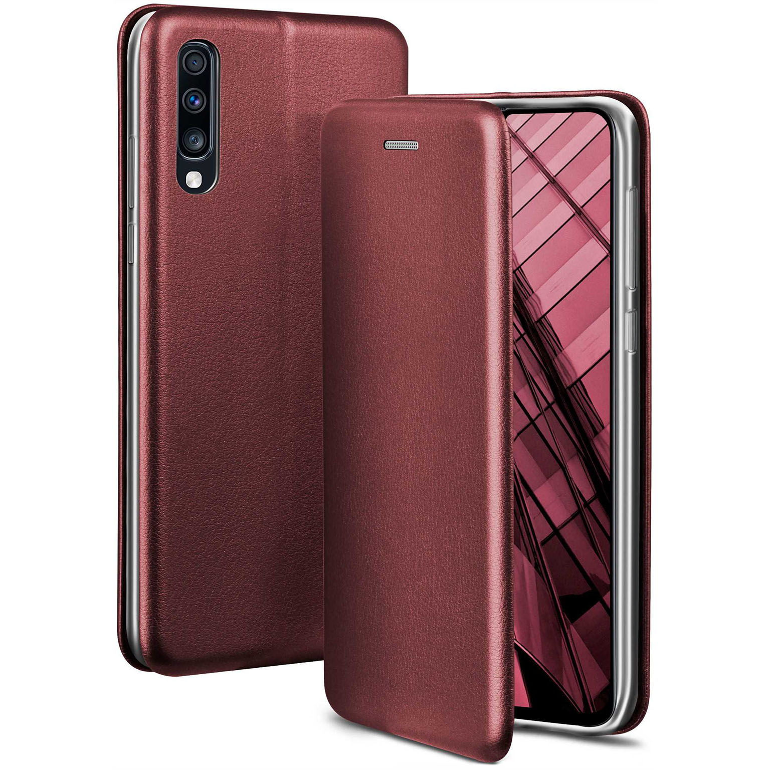 ONEFLOW Business Case Samsung Galaxy A70 Handytasche mit Kartenfach – undefined