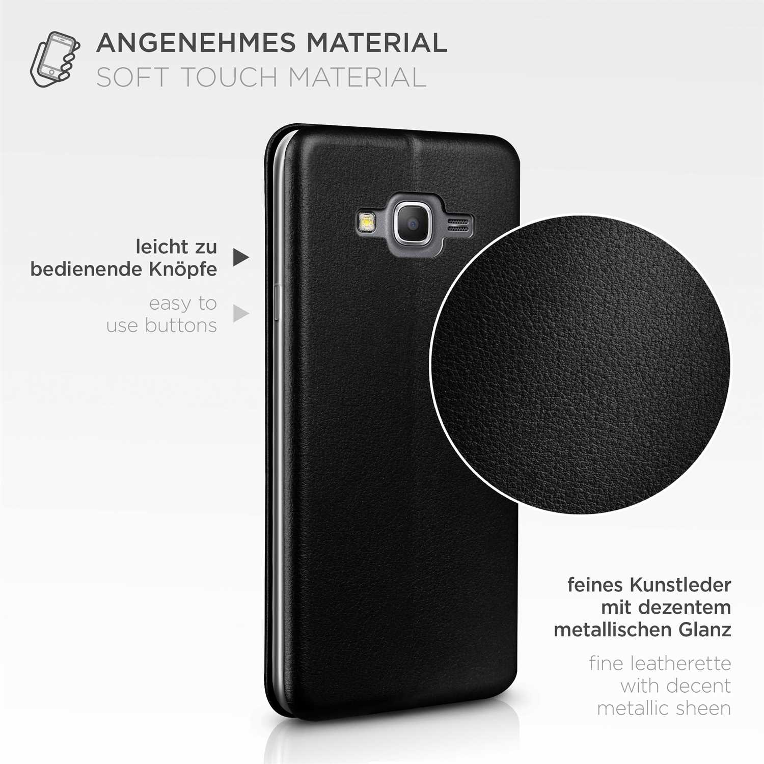 ONEFLOW Business Case Samsung Galaxy Grand Prime Handytasche mit Kartenfach – Weiteres Produktbild 4