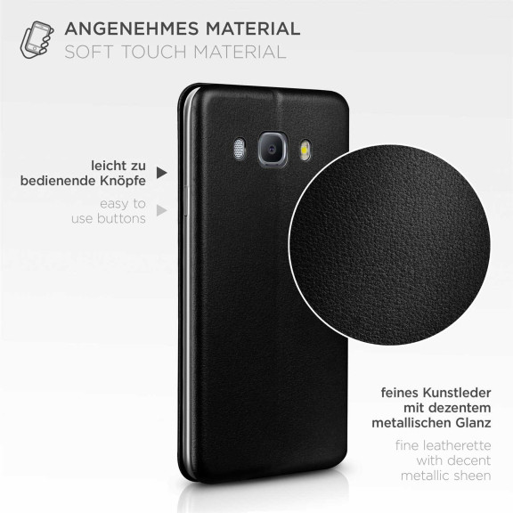 ONEFLOW Business Case Samsung Galaxy J5 (2016) Handytasche mit Kartenfach – Weiteres Produktbild 5