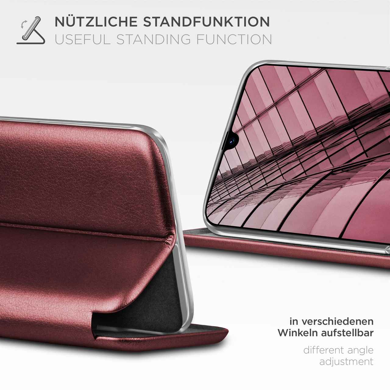 ONEFLOW Business Case Samsung Galaxy M32 Handytasche mit Kartenfach – Weiteres Produktbild 2