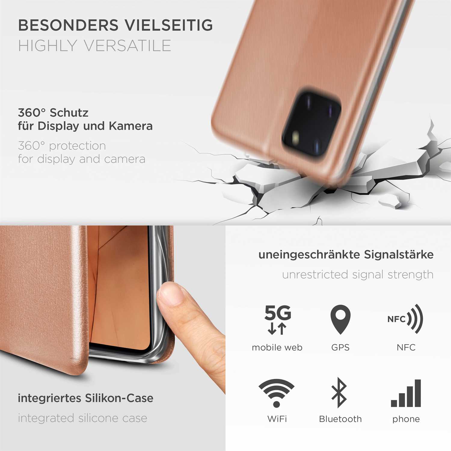 ONEFLOW Business Case Samsung Galaxy Note 10 Lite Handytasche mit Kartenfach – Weiteres Produktbild 4 ONEFLOW Business Case Samsung Galaxy Note 10 Lite Handytasche mit Kartenfach – Weiteres Produktbild 4