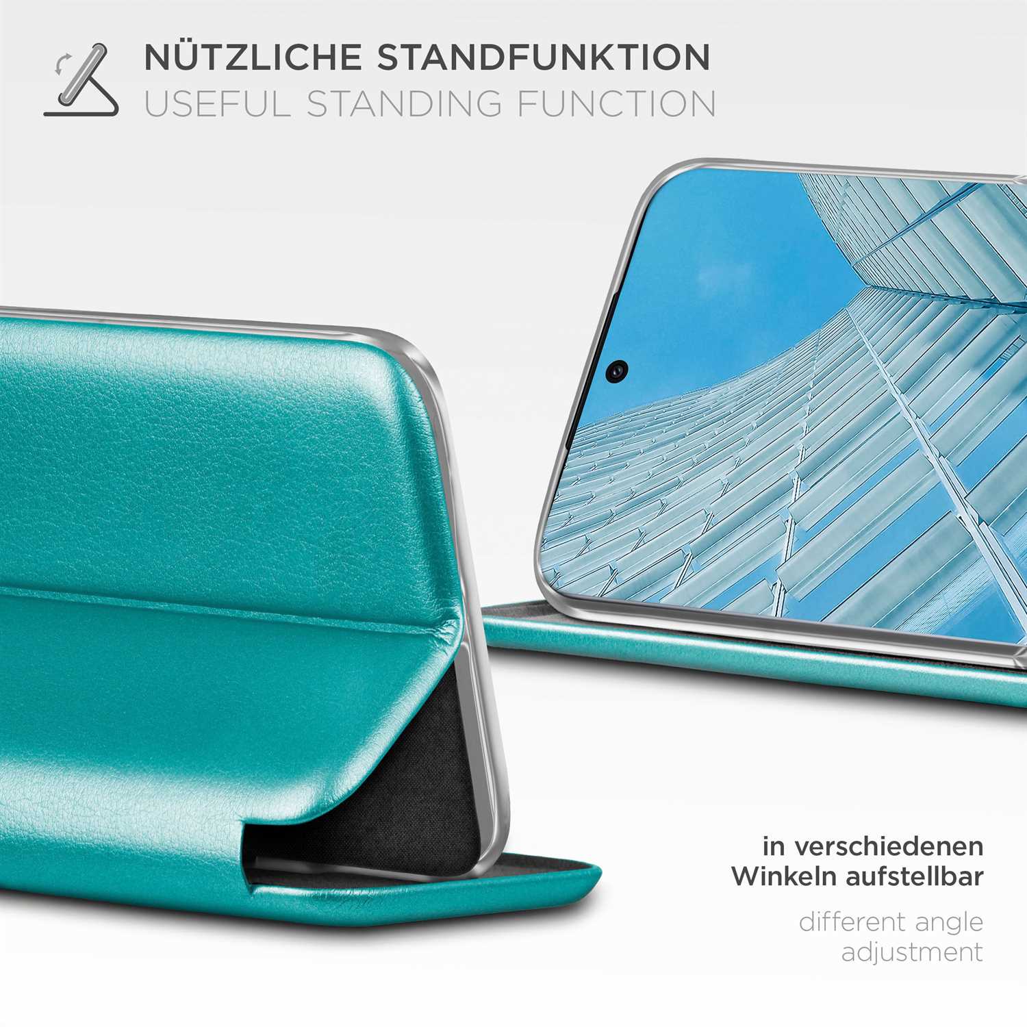 ONEFLOW Business Case Samsung Galaxy Note 10 Plus Handytasche mit Kartenfach – Weiteres Produktbild 1