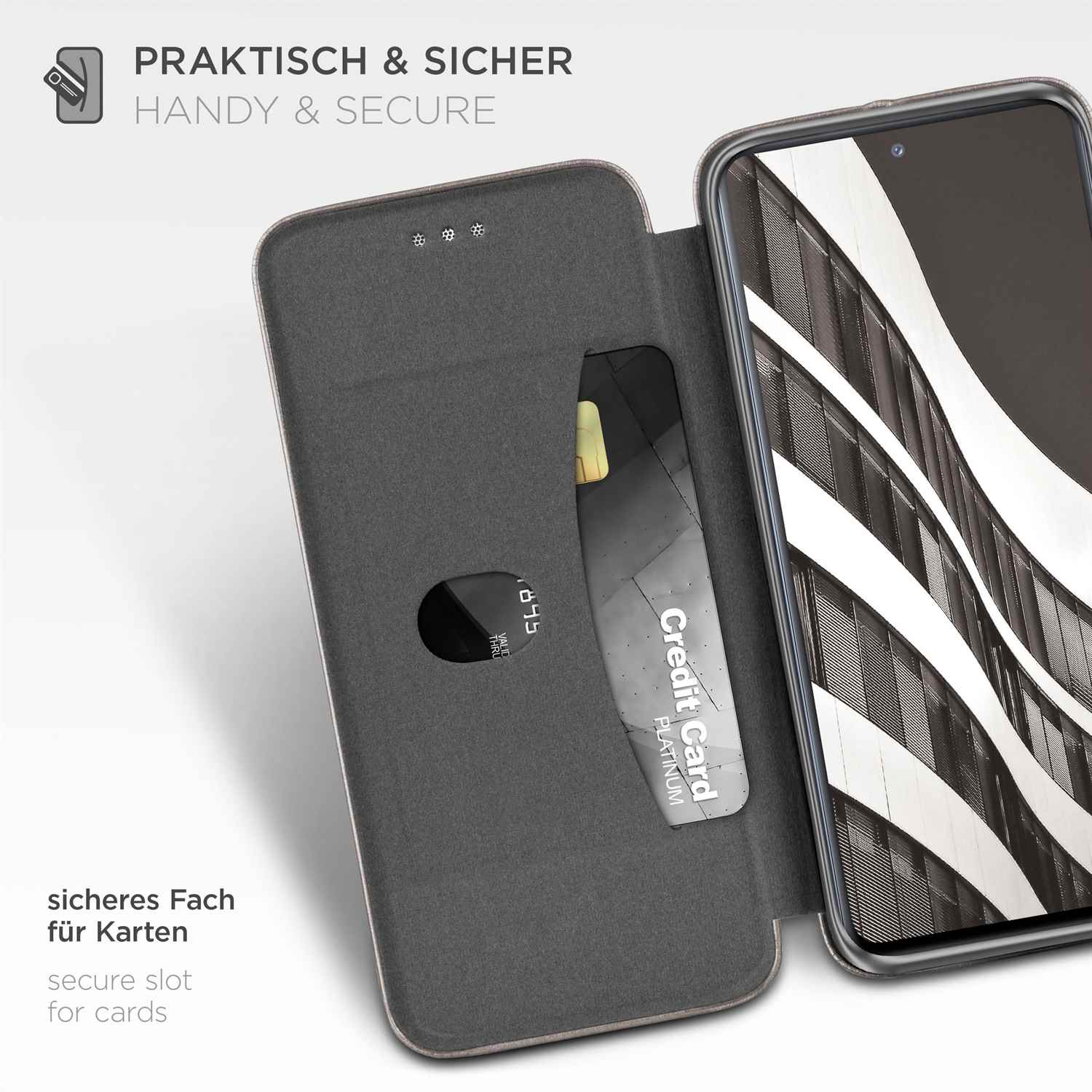 ONEFLOW Business Case Samsung Galaxy S20 FE Handytasche mit Kartenfach – Weiteres Produktbild 3