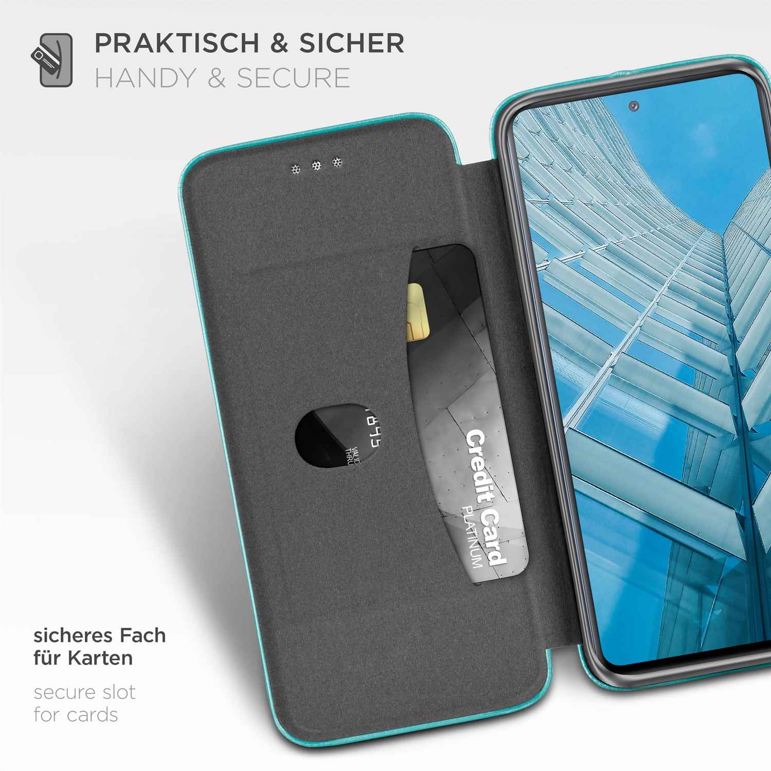ONEFLOW Business Case Samsung Galaxy S20 FE 5G Handytasche mit Kartenfach – Weiteres Produktbild 3