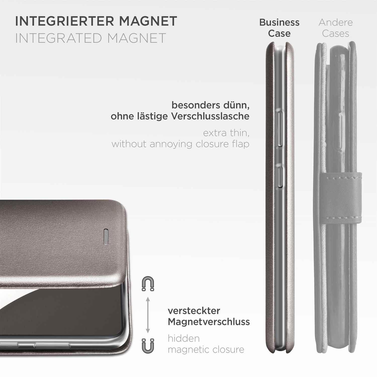 ONEFLOW Business Case Samsung Galaxy S20 FE 5G Handytasche mit Kartenfach – Weiteres Produktbild 6