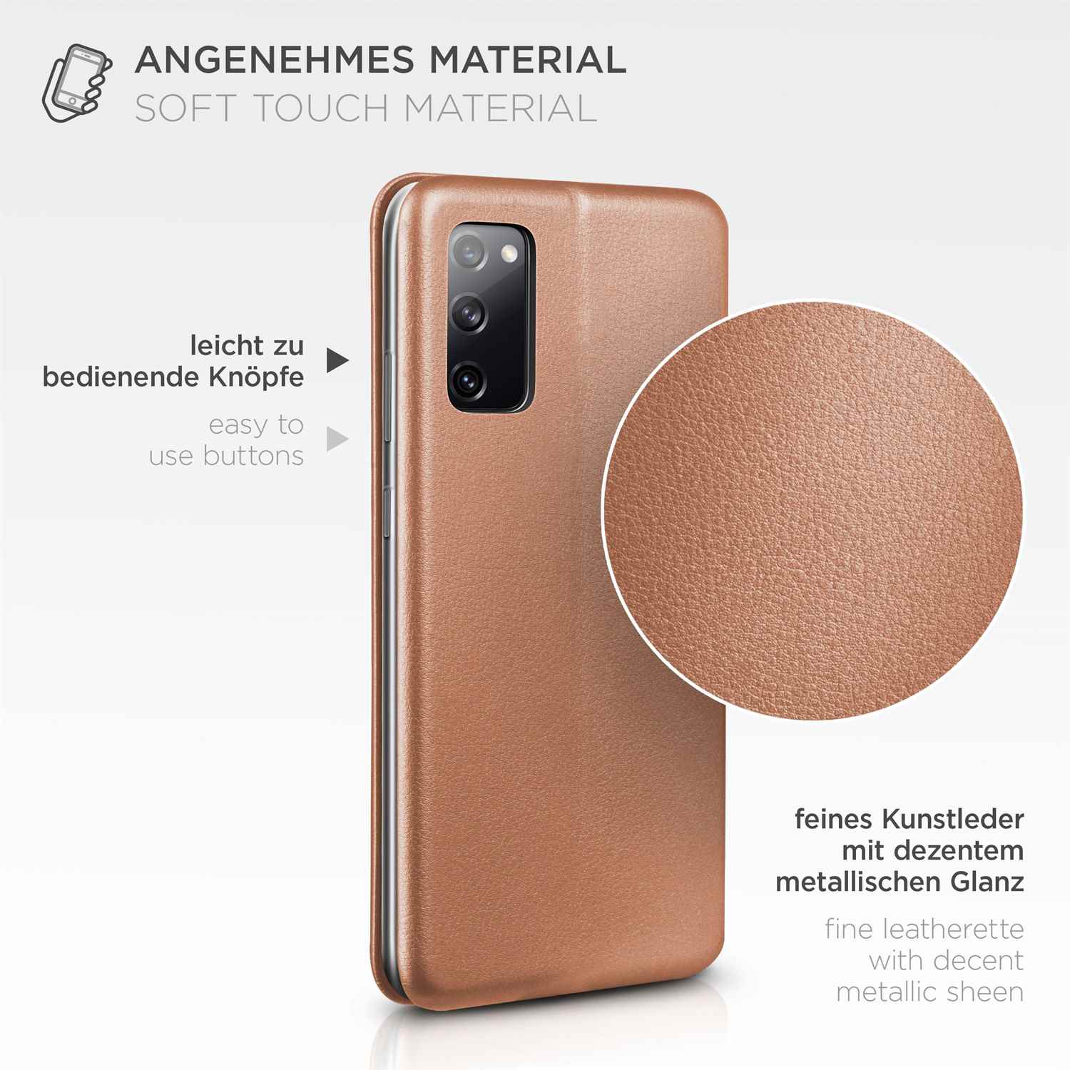 ONEFLOW Business Case Samsung Galaxy S20 FE 5G Handytasche mit Kartenfach – Weiteres Produktbild 5