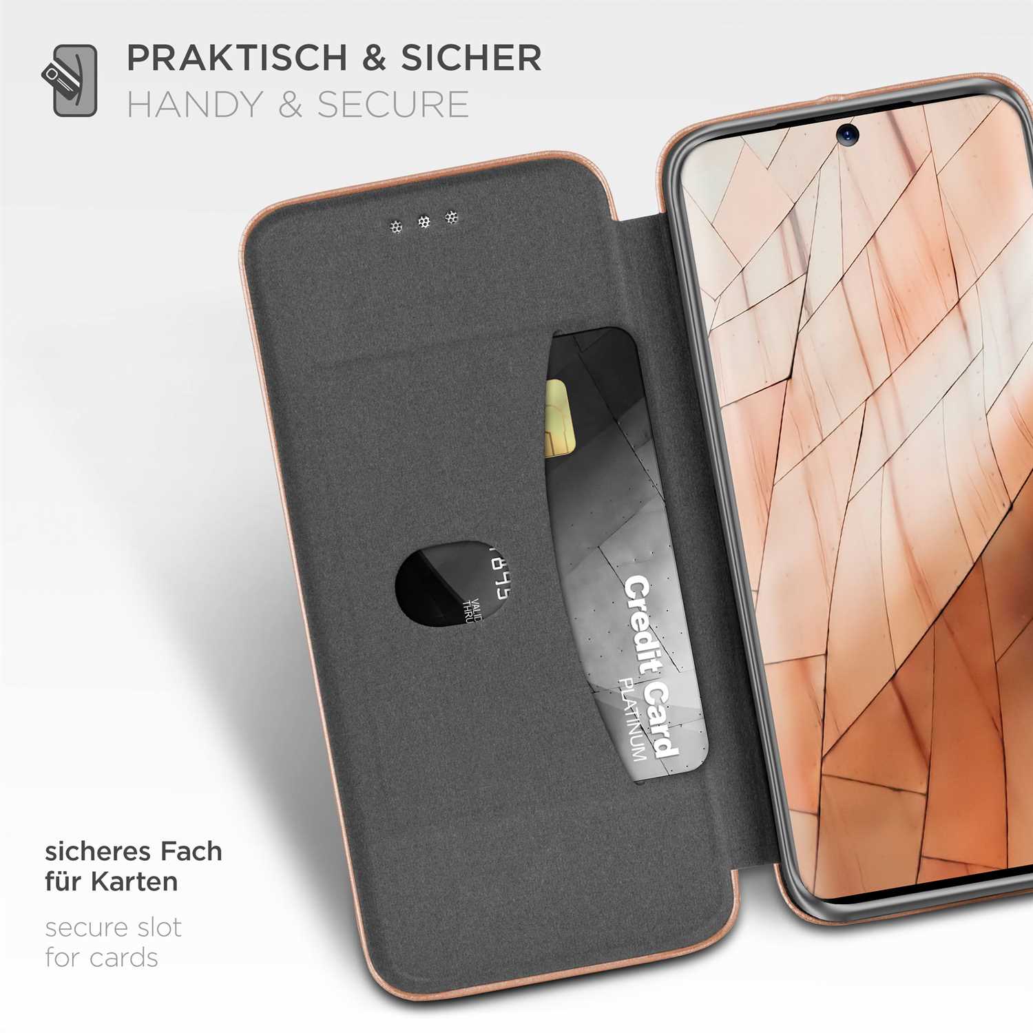 ONEFLOW Business Case Samsung Galaxy S20 Plus 5G Handytasche mit Kartenfach – Weiteres Produktbild 2