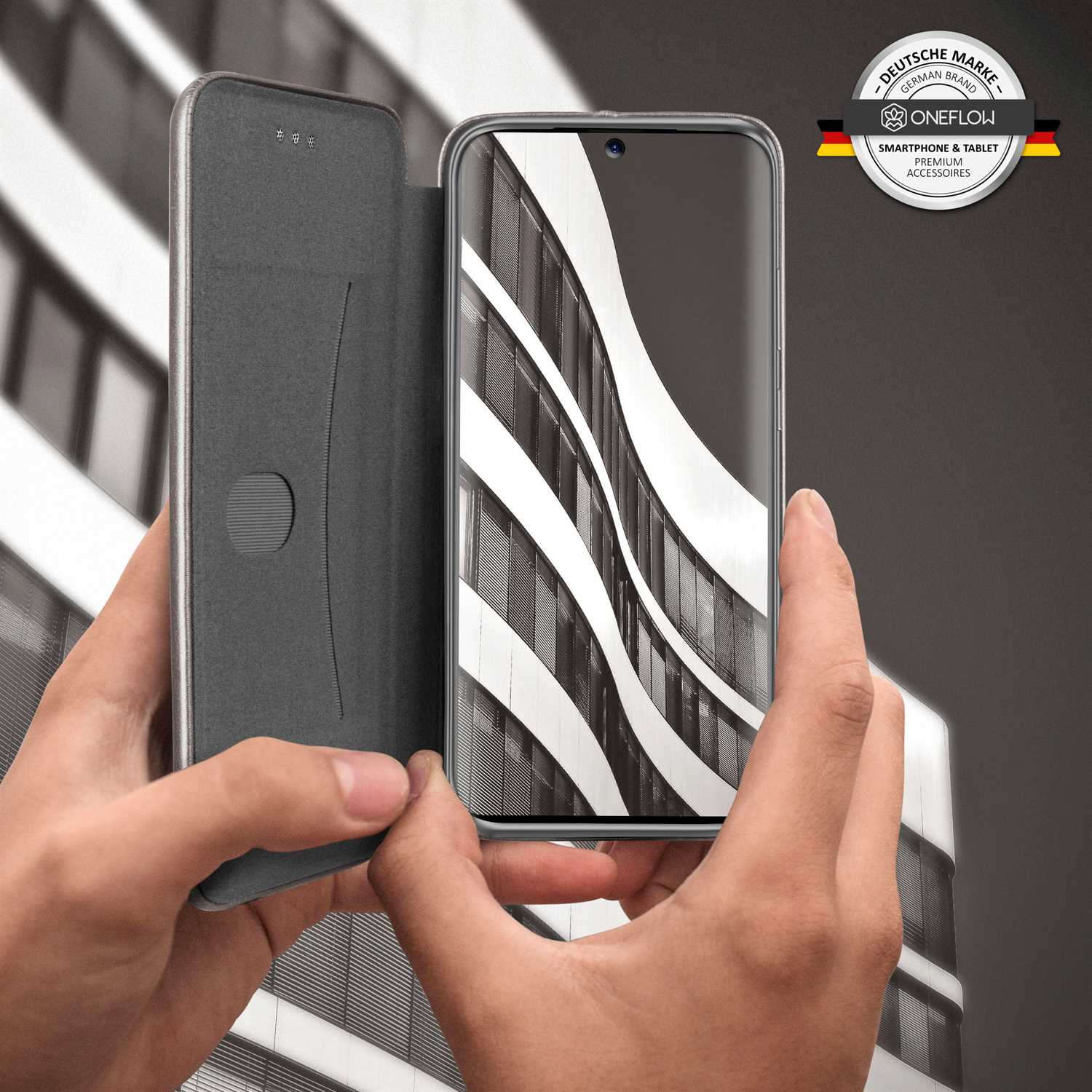 ONEFLOW Business Case Samsung Galaxy S20 Ultra Handytasche mit Kartenfach – Weiteres Produktbild 7