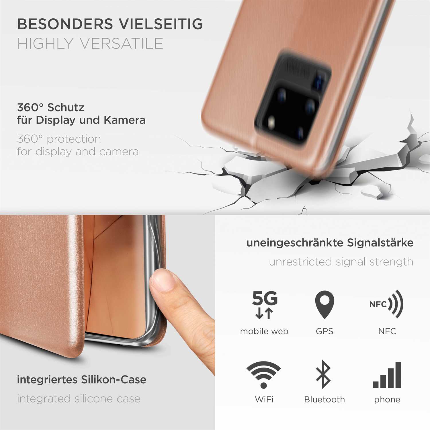 ONEFLOW Business Case Samsung Galaxy S20 Ultra Handytasche mit Kartenfach – Weiteres Produktbild 4 ONEFLOW Business Case Samsung Galaxy S20 Ultra Handytasche mit Kartenfach – Weiteres Produktbild 4