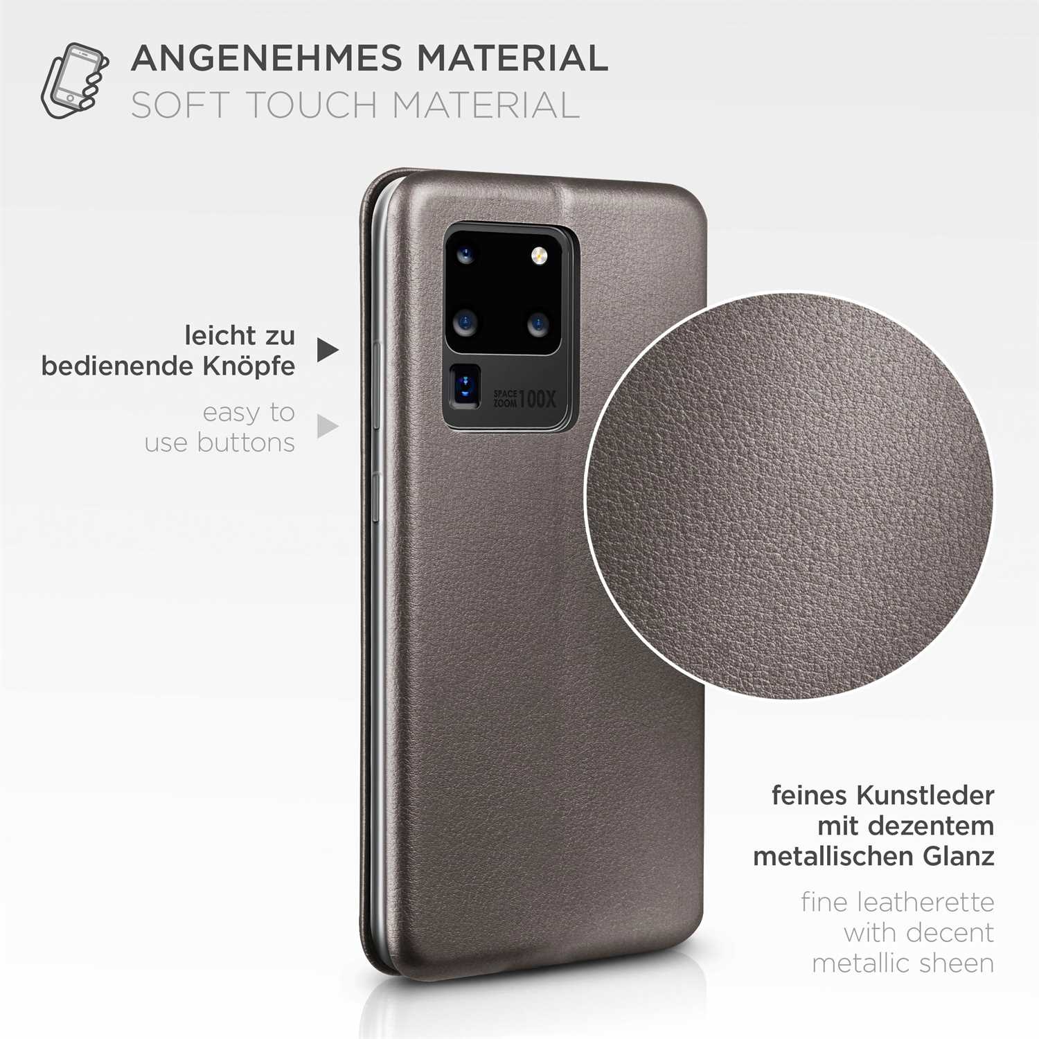 ONEFLOW Business Case Samsung Galaxy S20 Ultra 5G Handytasche mit Kartenfach – Weiteres Produktbild 4