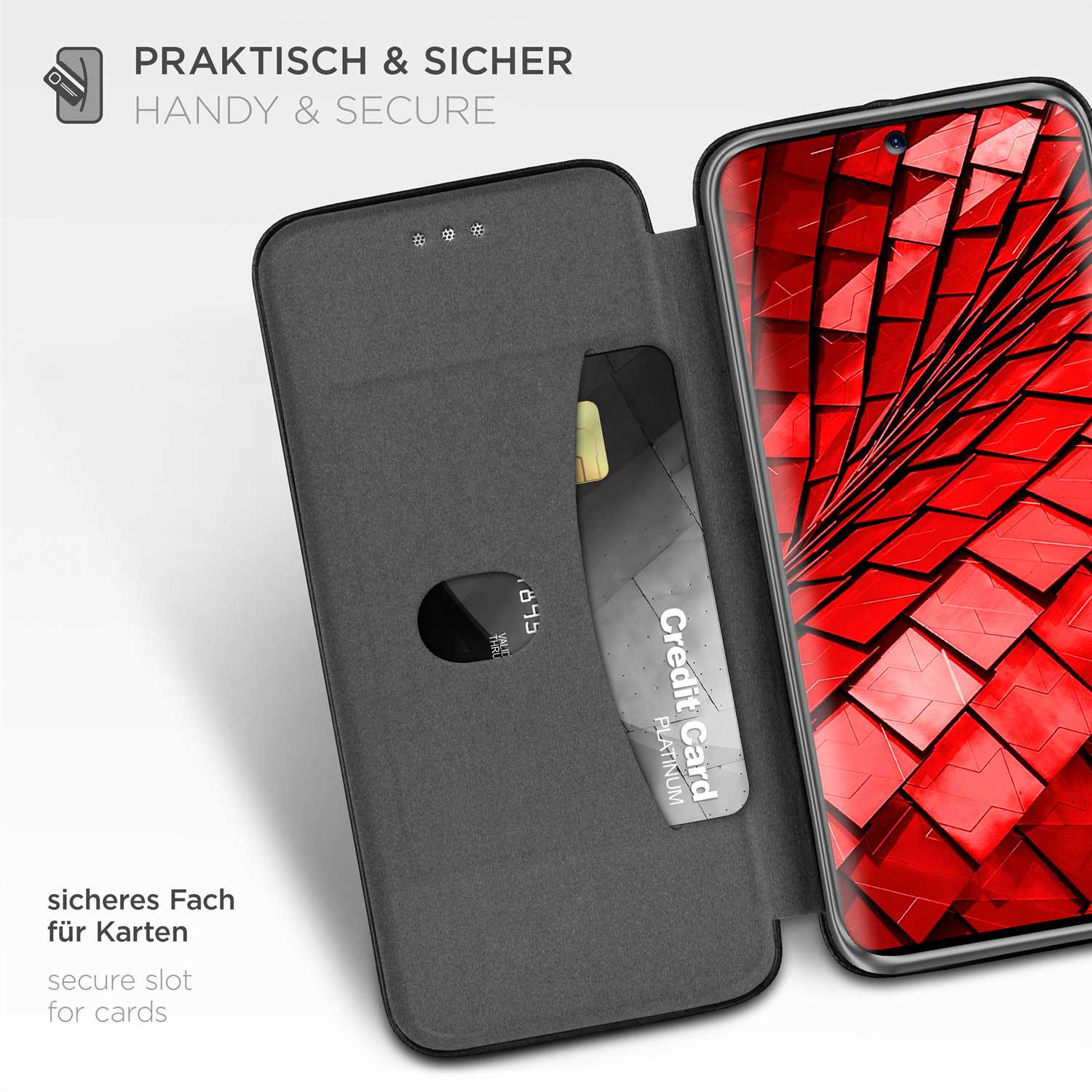 ONEFLOW Business Case Samsung Galaxy S20 Ultra 5G Handytasche mit Kartenfach – Weiteres Produktbild 2