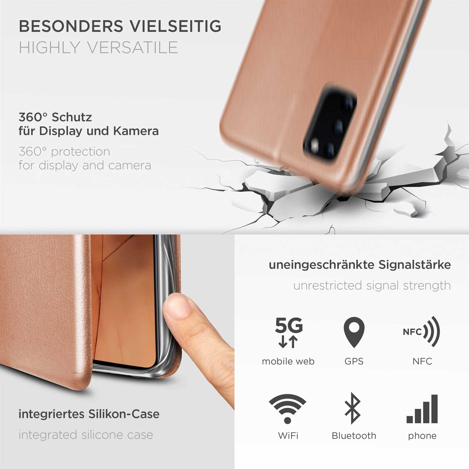 ONEFLOW Business Case Samsung Galaxy S20 5G Handytasche mit Kartenfach – Weiteres Produktbild 4 ONEFLOW Business Case Samsung Galaxy S20 5G Handytasche mit Kartenfach – Weiteres Produktbild 4